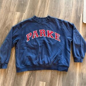 Parke Mockneck Sweatshirt XXL